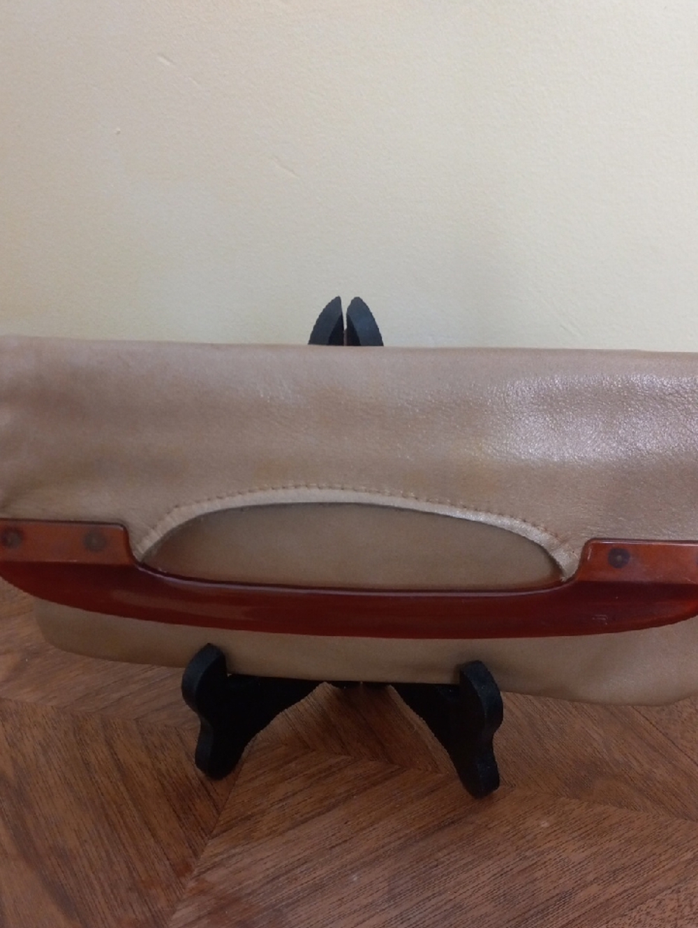 Roger Gimbel Accessories Vintage leather clutch purse - Picture 6 of 7